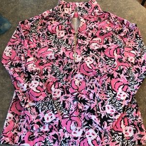 Lilly Pulitzer Panda print pullover